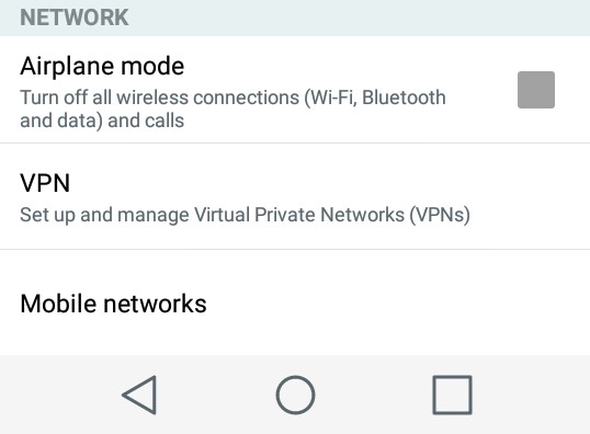 Mobile Networks